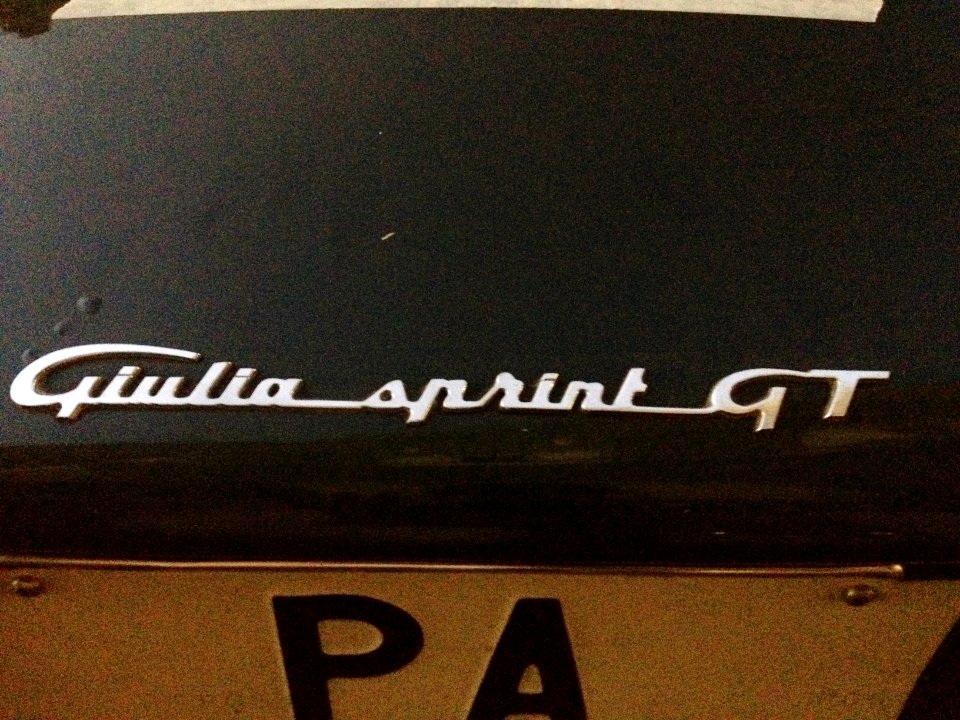 Alfa Romeo Giulia Sprint GT logo