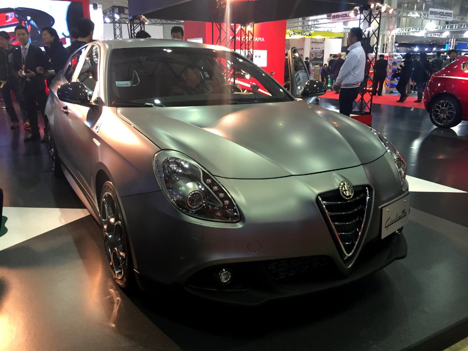 Alfa Romeo Giulietta Quadrifoglio Verde Launch Edition front - Tokyo Auto Salon 2015