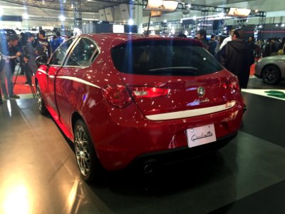 Alfa Romeo Giulietta Ken Okuyama Speciale Rossa rear - Tokyo Auto Salon 2015