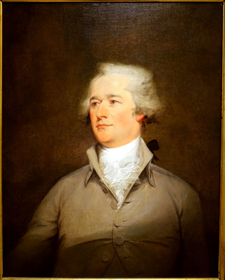 Alexander Hamilton by John Trumbull, c. 1792, oil on canvas - Peabody Essex Museum - DSC07012