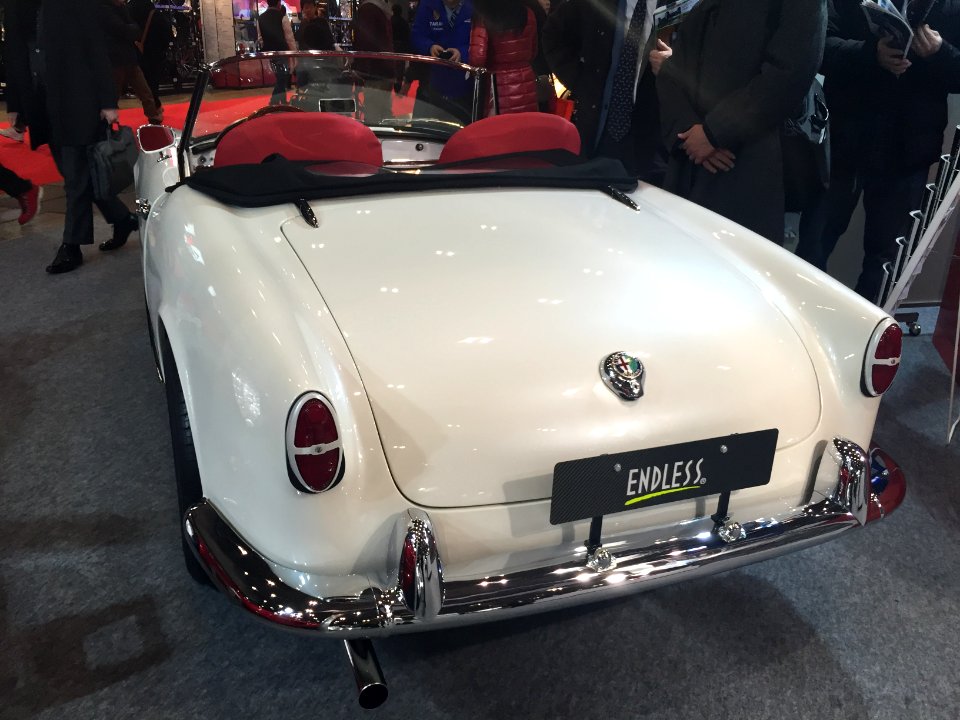Alfa Romeo Giulietta Spider rear - Tokyo Auto Salon 2015