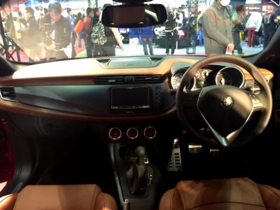 Alfa Romeo Giulietta interior - Tokyo Auto Salon 2015