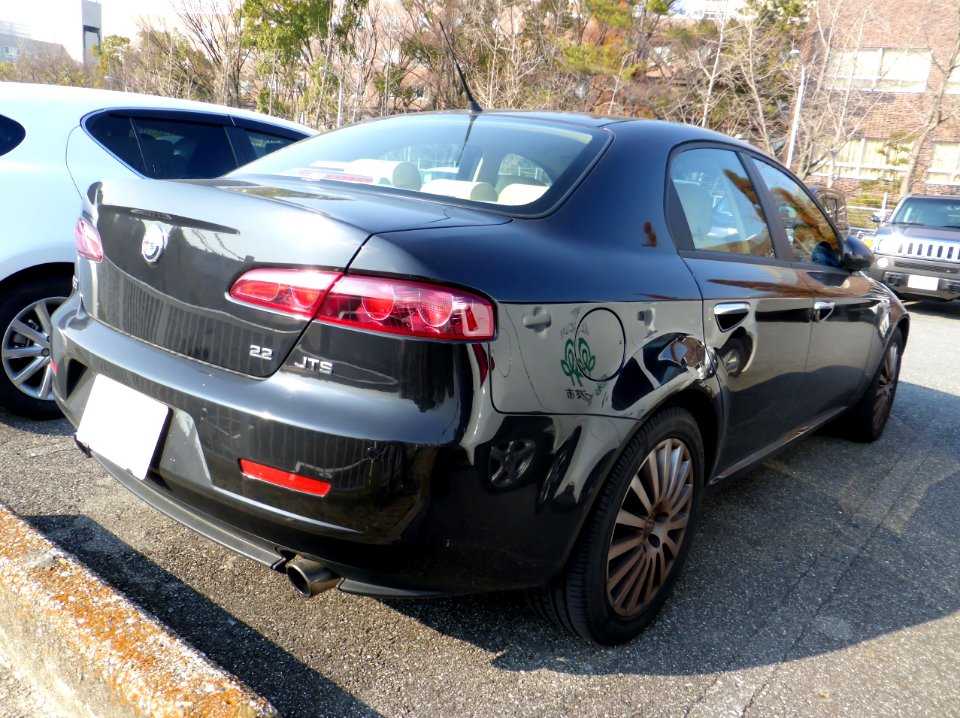Alfa Romeo 159 2.2 JTS Villa d'ESTE (ABA-93922) rear