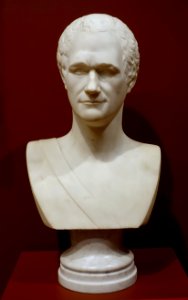 Alexander Hamilton by Giuseppe Ceracchi, 1794, marble - Currier Museum of Art - Manchester, NH - DSC07536