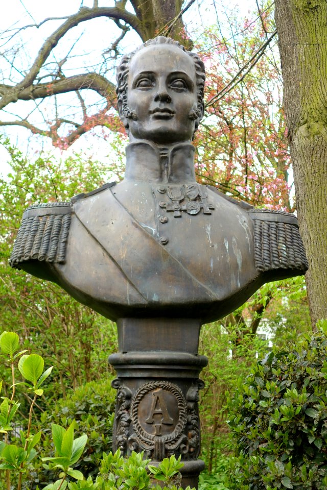 Alexander I of Russia by Alexander Bourganov - Brussels, Belgium - DSC06978