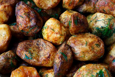 Fried food rustic