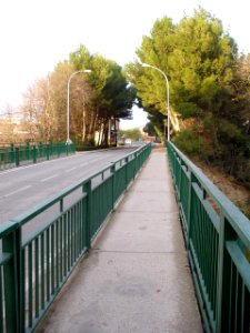 Alfaro - Puente sobre el Alhama, avenida de la Via