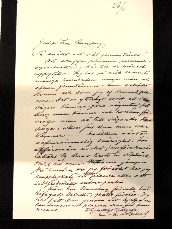 Alfred Nobel letter - National Archives of Finland - DSC05367