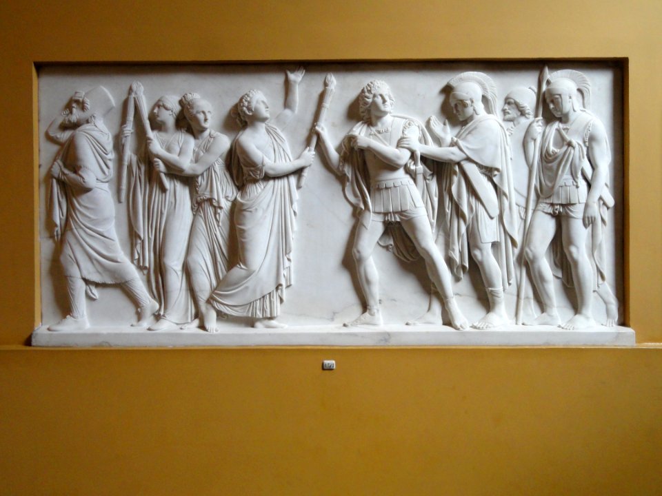Alexander the Great Set Fire to Persepolis - Thorvaldsens Museum - DSC08611