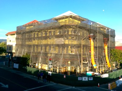 Alexandria Square building May 2015
