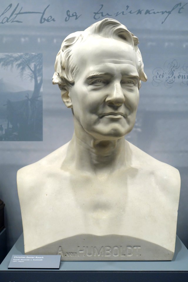 Alexander von Humboldt by Christian Daniel Rauch, 1857 - Museum fur Naturkunde, Berlin - DSC09902
