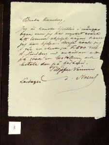 Alfred Nobel letter - National Archives of Finland - DSC05364