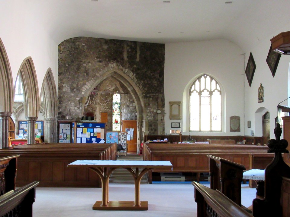 All Saints, Maldon interior 2