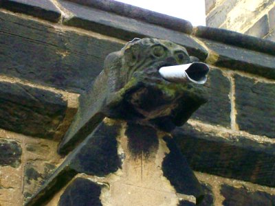 All Saints, Crofton, gargoyle 1