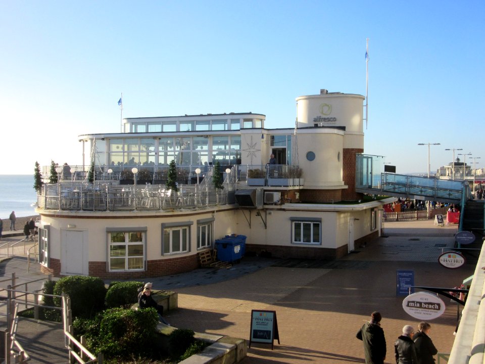 Alfresco Café, Brighton Beach, Brighton (January 2017)