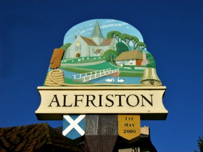 Alfriston, the village sign