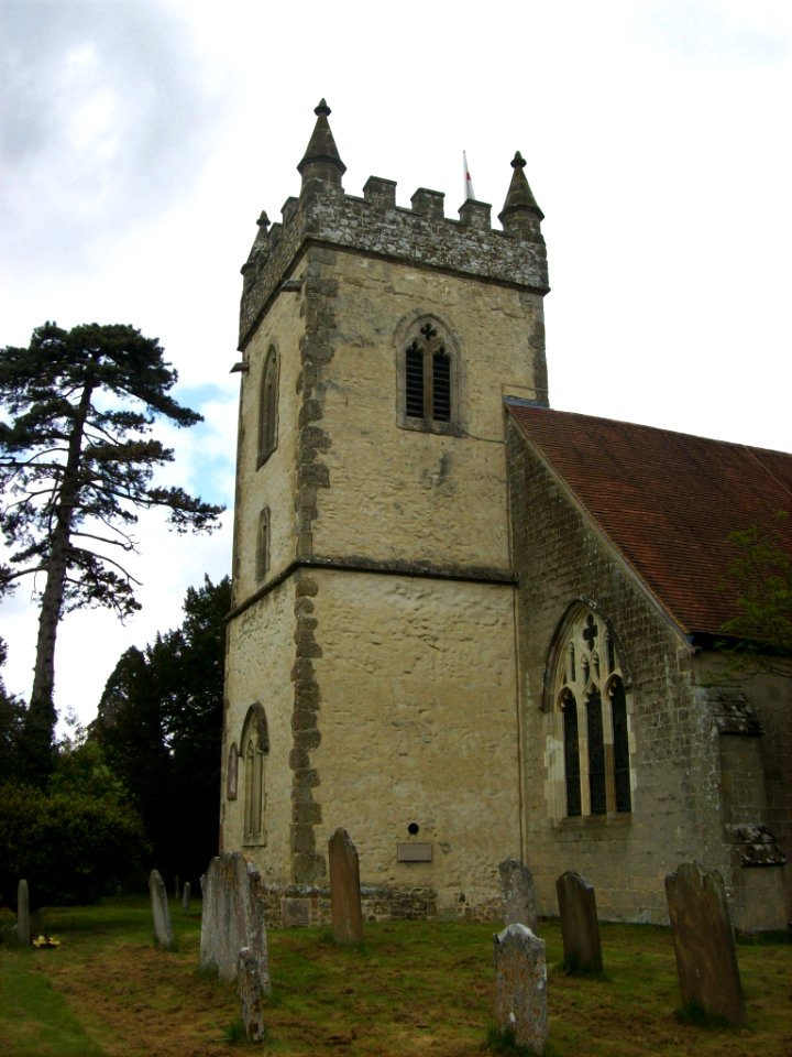 All Saints, Headley, tower 1
