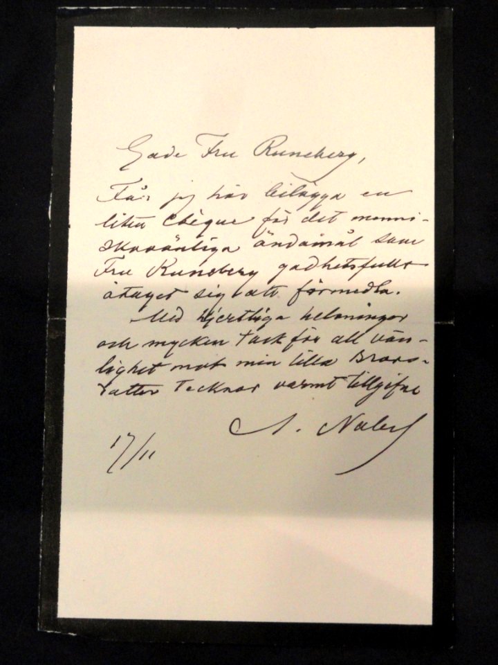 Alfred Nobel letter - National Archives of Finland - DSC05368