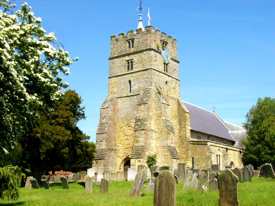 All Saints, Brenchley from south west