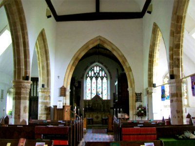 All Saints, Herstmonceux, interior