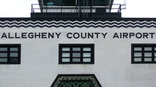 Allegheny County Airport Terminal, Inscription, 2020-06-20