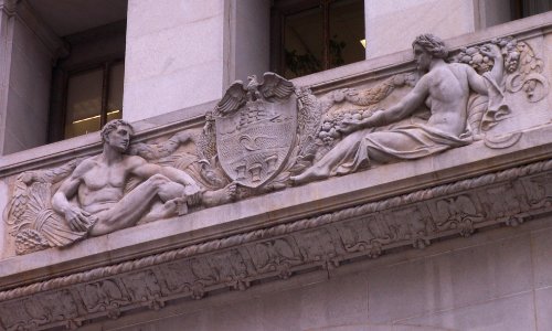 Allegheny County Arms, City-County Building, Pittsburgh, 2020-01-07