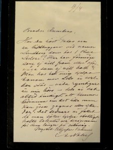 Alfred Nobel letter - National Archives of Finland - DSC05363