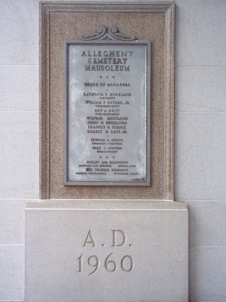 Allegheny Cemetery Mausoleum, 2015-10-02, 02