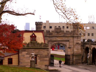 Allegheny Cemetery Butler Street Gate and Gatehouse photo