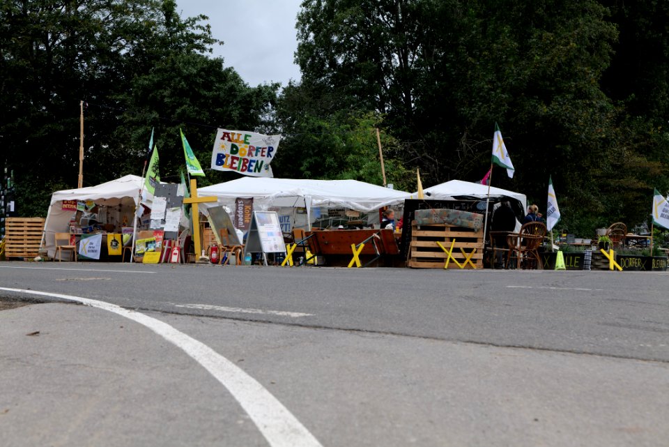 Alle Dörfer bleiben vigil Lützerath 2020-09-27 02