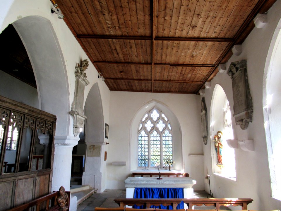 All Saints, Ulcombe, south aisle