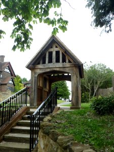 All Saints RC Church, Chichele Road, Oxted (June 2013) (Lychgate)