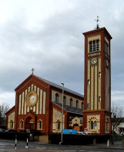 All Souls Church, Susan's Road, Eastbourne (NHLE Code 1353105) (March 2010) (1)