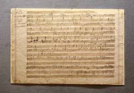 Alla ingharese quasi un Capriccio, Beethoven, 1794-1795, musical autograph - Morgan Library & Museum - New York City - DSC06663
