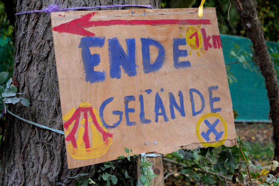 Alle Dörfer bleiben vigil Lützerath 2020-09-24 16