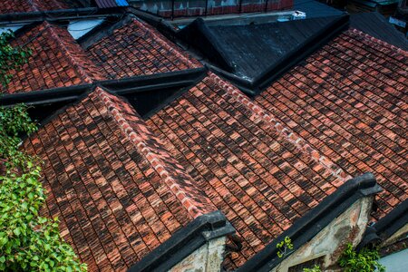 House roofing construction photo