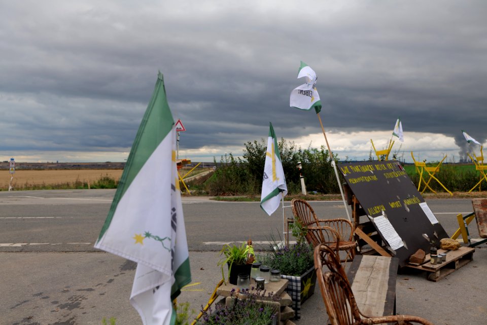 Alle Dörfer bleiben vigil Lützerath 2020-09-27 08
