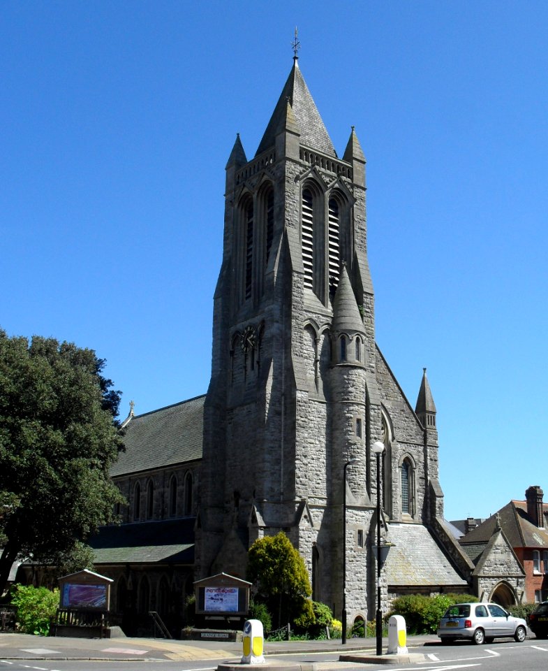 All Saints Church, Carlisle Road, Eastbourne (NHLE Code 1353110) (May 2010)