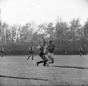 Alkmaar tegen Feijenoord 1-0 Bekervoetbal Spelmoment, Bestanddeelnr 915-1663