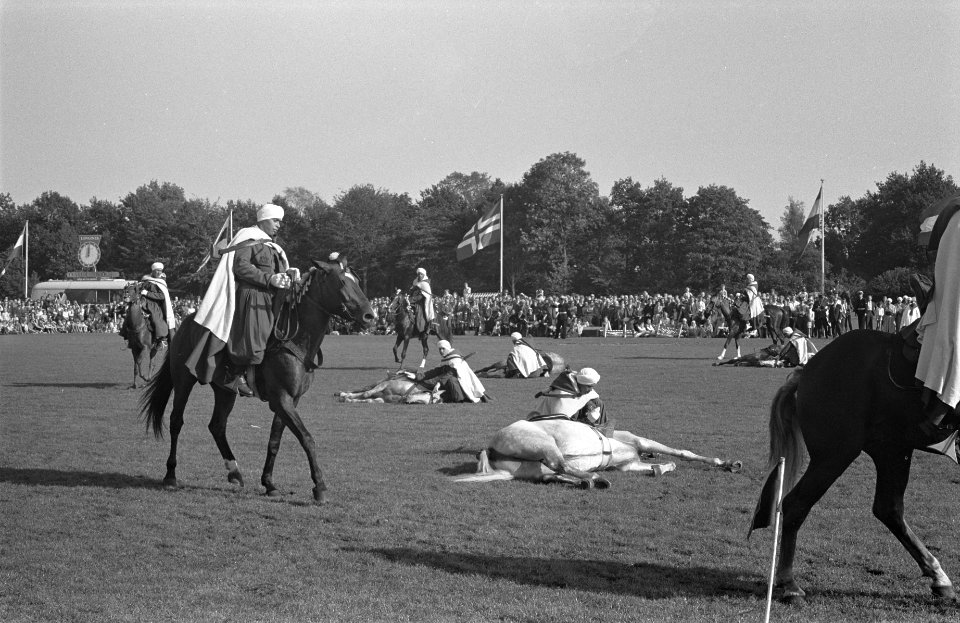 Algerijnse Spahis in Groninger Sportpark, Bestanddeelnr 912-8740