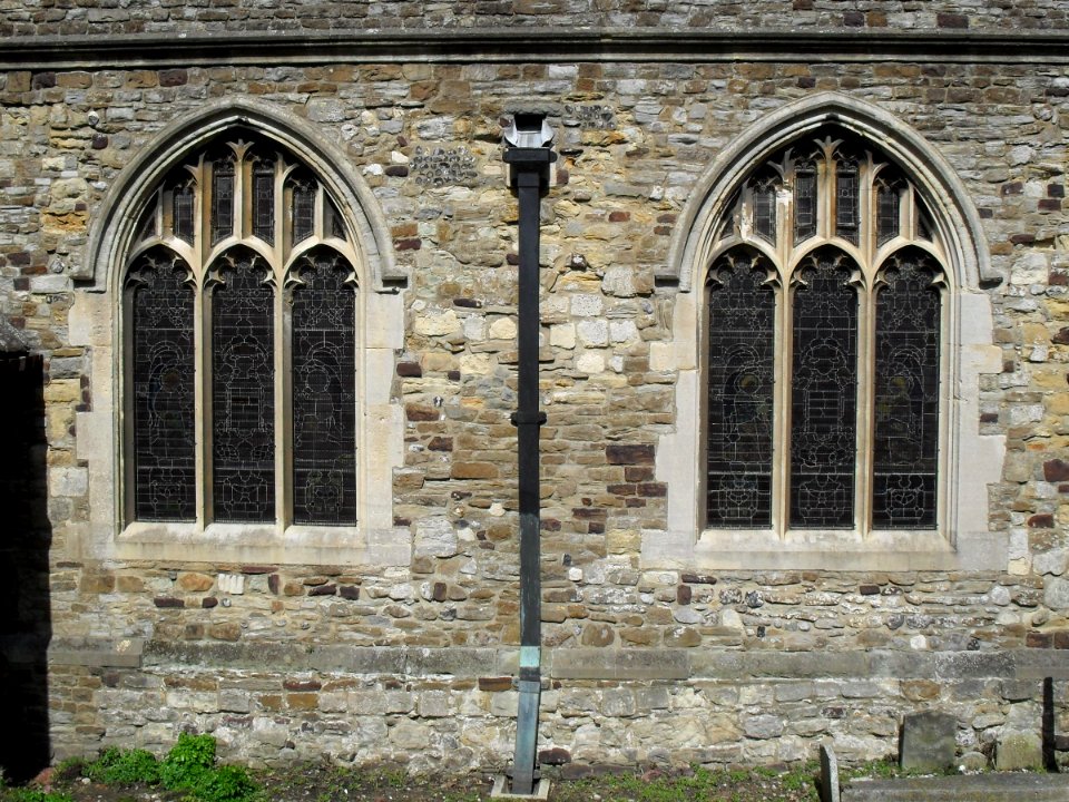 All Saints Church, All Saints Street, Old Town, Hastings (NHLE Code 1353127) (April 2010) (Windows)