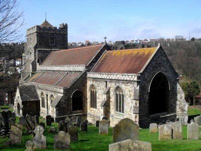 All Saints Church, All Saints Street, Old Town, Hastings (NHLE Code 1353127) (April 2010) (6)