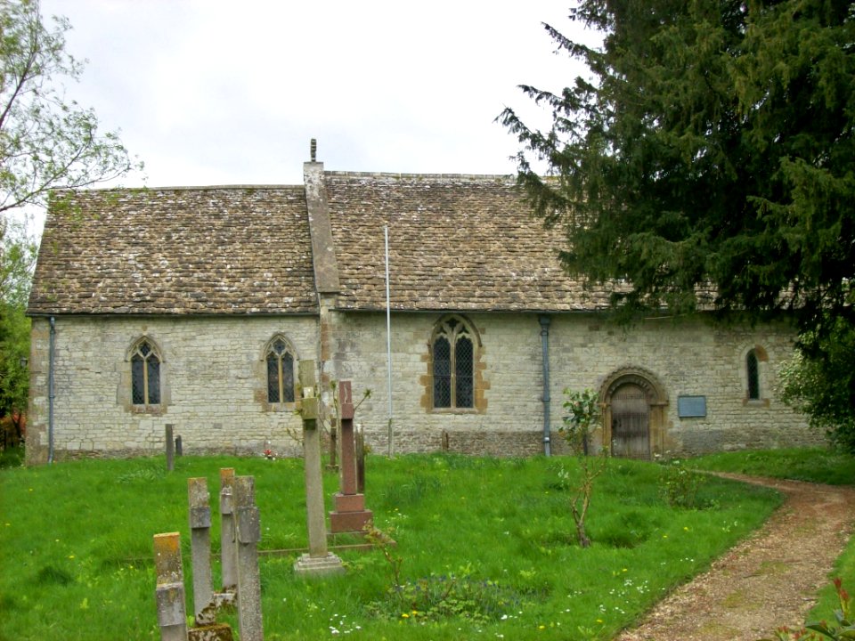 All Saints, Woolstone