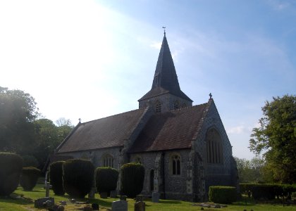 All Saints Church, Church Bank Road, East Stratton (NHLE Code 1095305) (May 2021) (2)