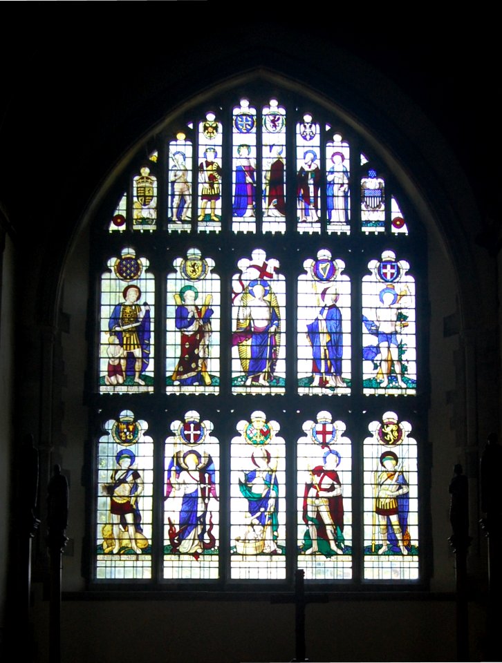 All Saints Church, Church Lane, East Meon (NHLE Code 1351116) (July 2019) (Stained Glass Window) (1)