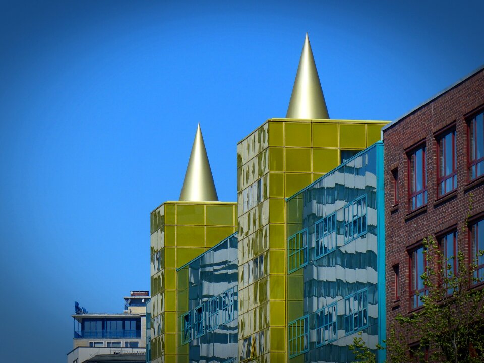 Modern building facade