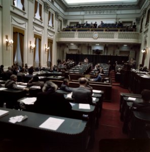Algemene Beschouwingen Tweede Kamer (1975) overzicht Tweede Kamer (niet van bov, Bestanddeelnr 254-9702