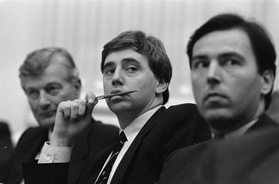 Algemene Beschouwingen 1986 minister Nijpels , close, Bestanddeelnr 933-7829