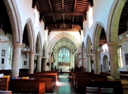 All Saints, Writtle, nave