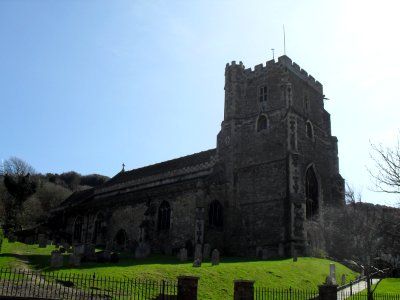 All Saints Church, All Saints Street, Old Town, Hastings (NHLE Code 1353127) (April 2010) (1)